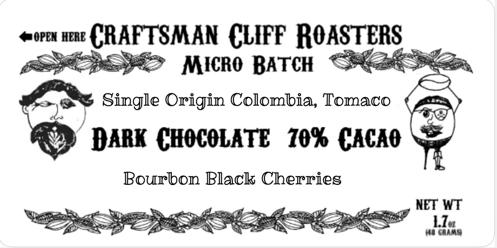 Dark Chocolate Colombia, Tomaco 70%